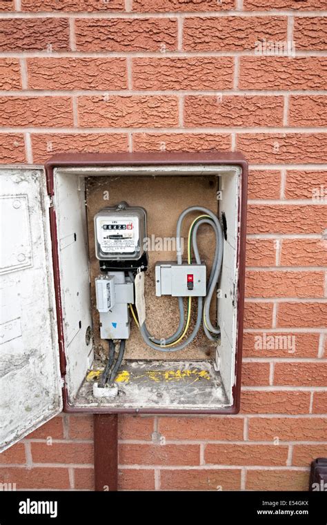 electrical meter box on wall|standard electric meter box.